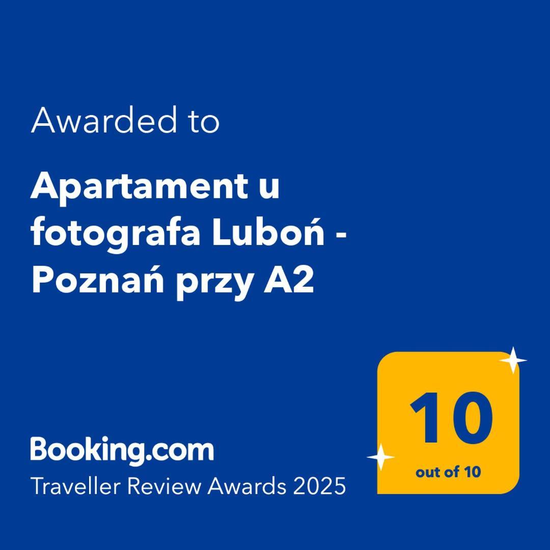 Apartament U Fotografa Lubon - Poznan Przy A2 Esterno foto
